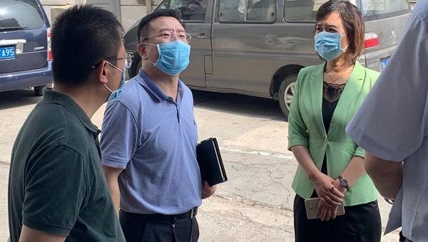 國資委領(lǐng)導(dǎo)蒞臨中景物聯(lián)考察電梯物聯(lián)網(wǎng)項(xiàng)目建設(shè)情況